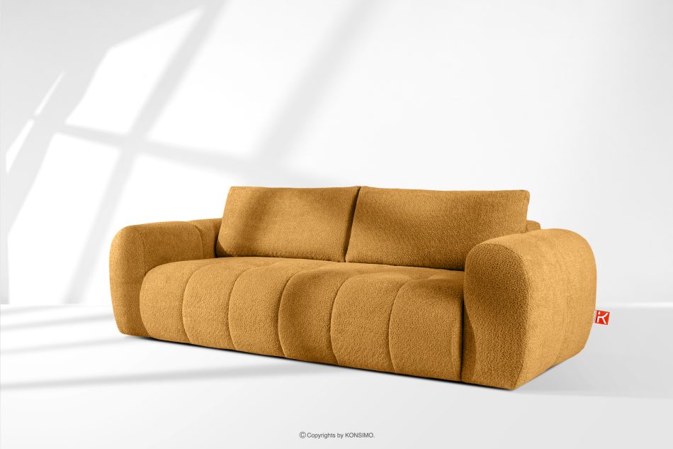 LIRA Sofa boucle v štýle japandi medová medová - obrázok 18