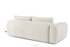 LIRA Trojmiestna pohovka z tkaniny boucle biela biela - obrázok 5