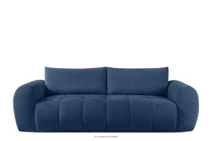 LIRA, https://konsimo.sk/kolekcie/lira/ Sofa boucle v štýle japandi tmavo modrá tmavo modrá - obrázok