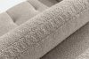 LIRA Rohová pohovka z látky boucle sivá vpravo sivá - obrázok 13