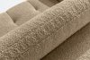 LIRA Pravá rohová pohovka v látke boucle béžová béžová - obrázok 13