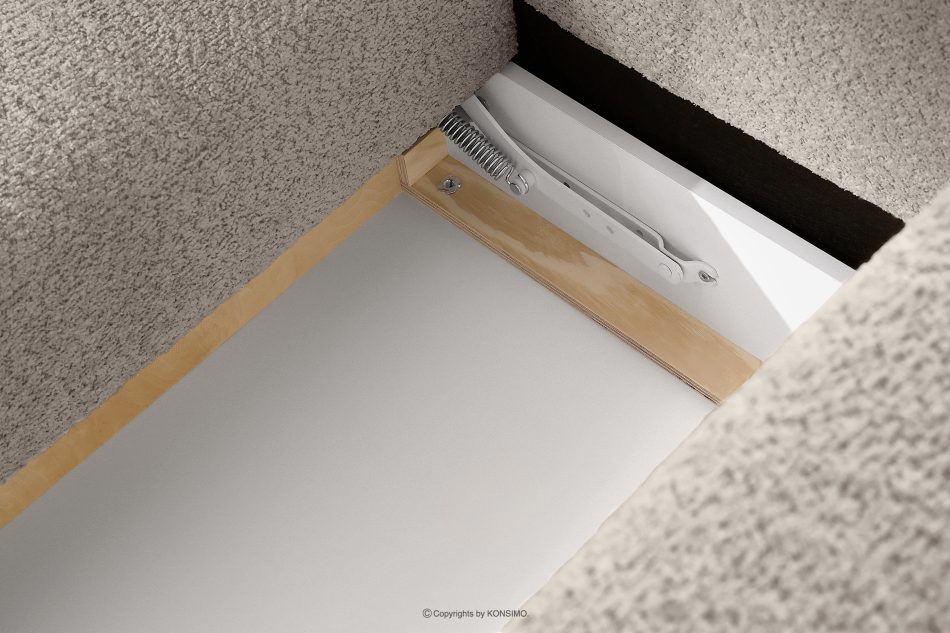 LIRA Rohová pohovka s látkou boucle sivá vľavo sivá - obrázok 17