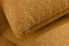 LIRA Rohová pohovka v japandi štýle s látkou boucle medová vľavo medová - obrázok 15