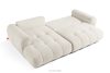 LIRA Rohová pohovka z látky boucle biela vľavo biela - obrázok 6