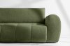 LIRA Rohová pohovka boucle v japandi štýle olivová vľavo olivová - obrázok 9