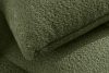 LIRA Rohová pohovka boucle v japandi štýle olivová vľavo olivová - obrázok 15