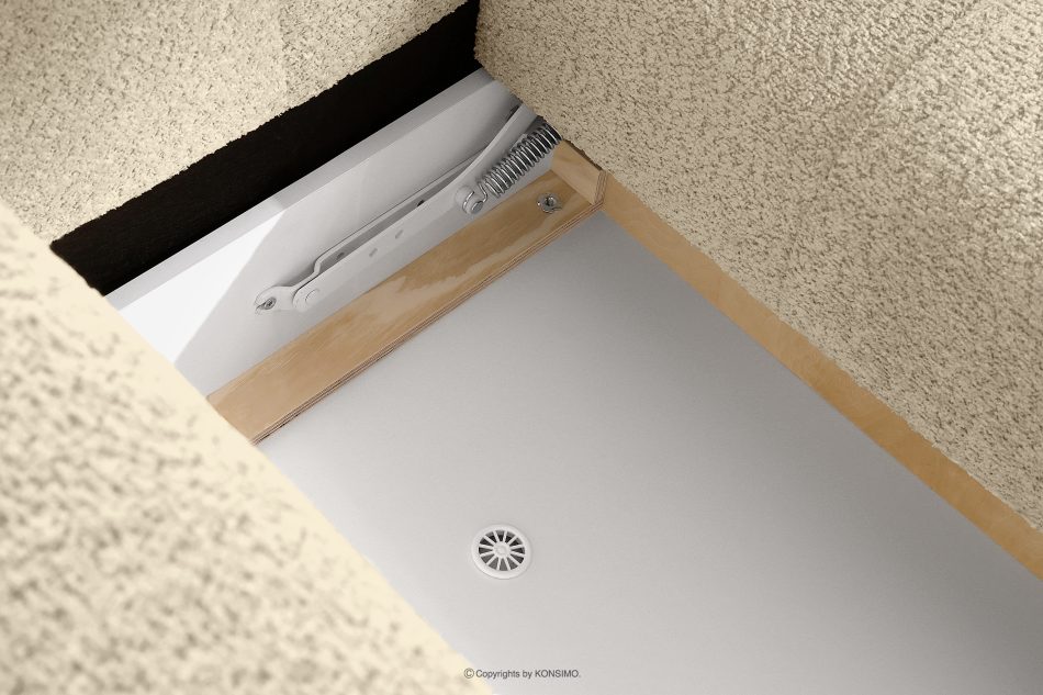 LIRA Pohovka a puf z bucle tkaniny svetlo béžovej farby svetlo béžová - obrázok 18