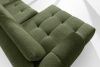 LIRA Pravá rohová pohovka a puf z látky boucle olivová olivová - obrázok 12