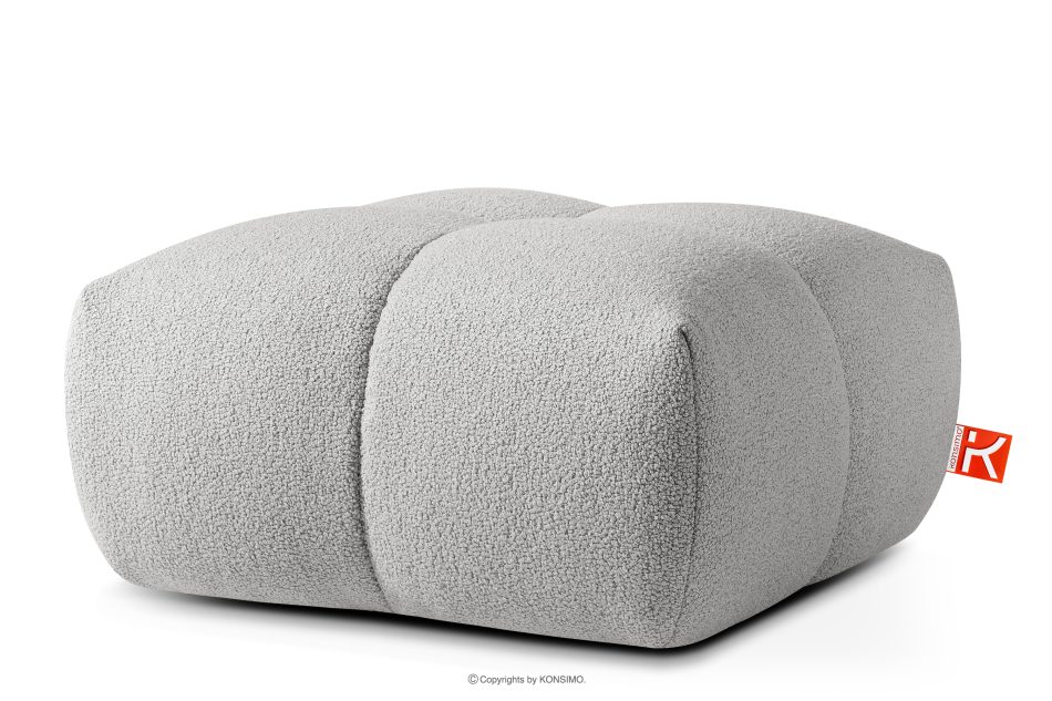 VENA Moderný štýl prešívaného pufu svetlosivá svetlosivá - obrázok 2