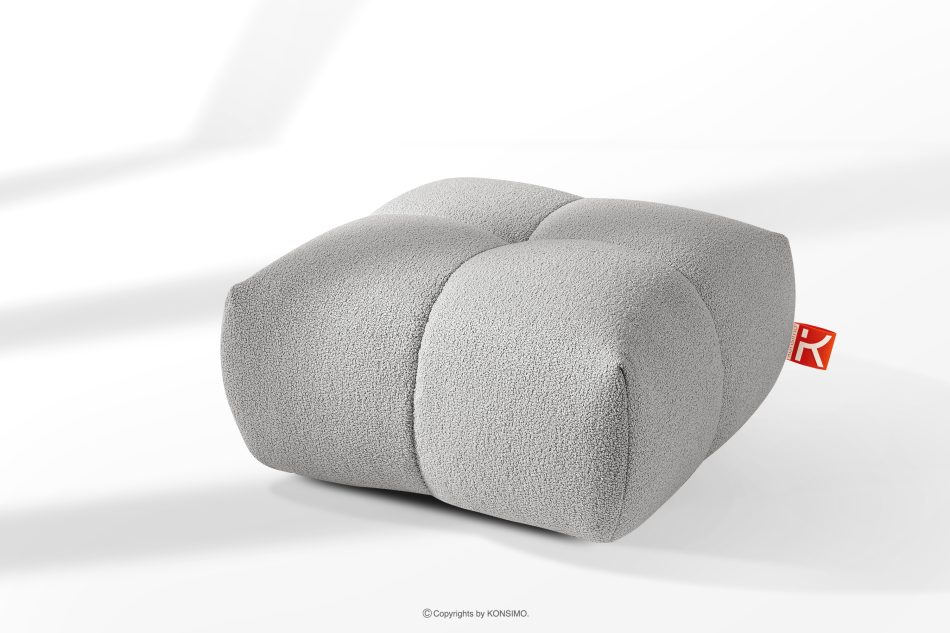 VENA Moderný štýl prešívaného pufu svetlosivá svetlosivá - obrázok 1