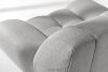VENA Moderné prešívané kreslo svetlosivé svetlosivá - obrázok 9