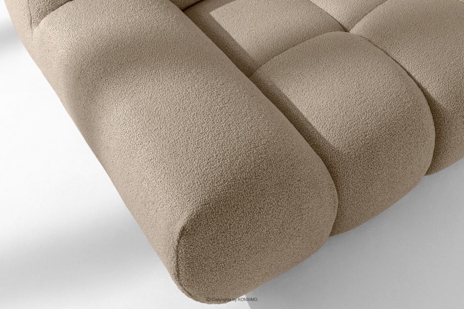 VENA Moderné prešívané kreslo béžová béžová - obrázok 7