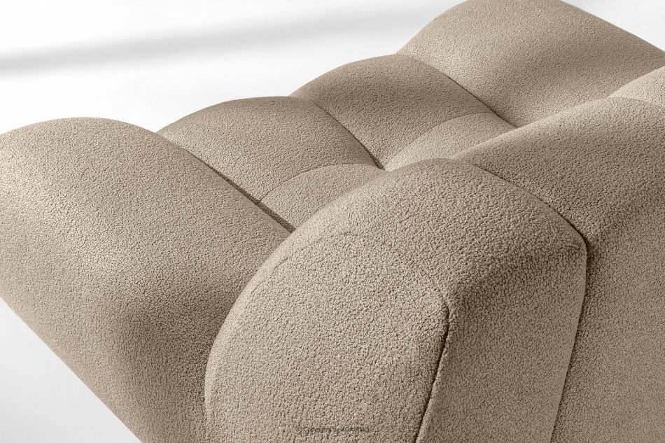 VENA Moderné prešívané kreslo béžová béžová - obrázok 8