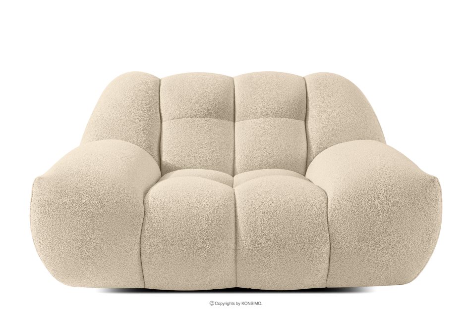 VENA Kreslo v japandi štýle svetlo béžová svetlo béžová - obrázok 0