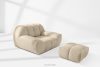 VENA Kreslo v japandi štýle svetlo béžová svetlo béžová - obrázok 14