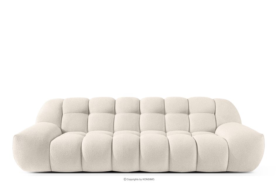 VENA Trojmiestna pohovka v japandi štýle biela biela - obrázok 0