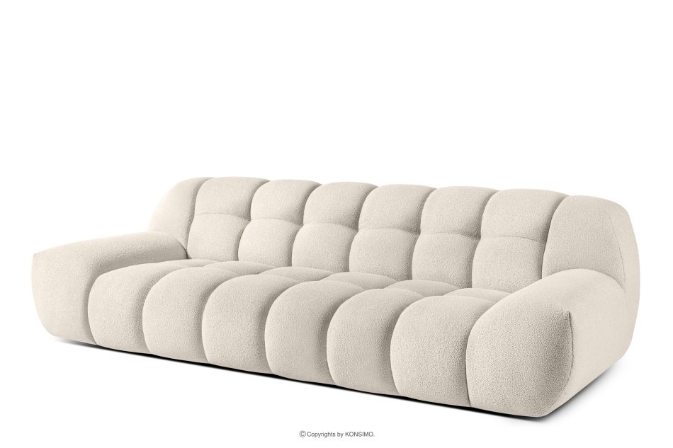 VENA Trojmiestna pohovka v japandi štýle biela biela - obrázok 3