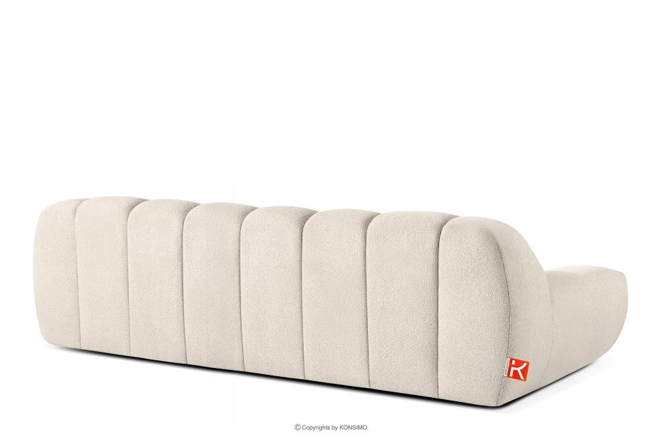 VENA Trojmiestna pohovka v japandi štýle biela biela - obrázok 4