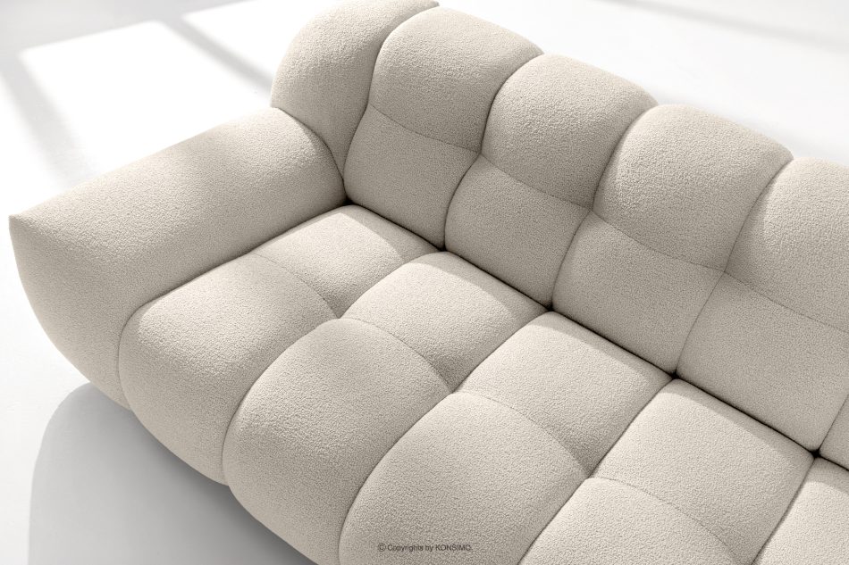 VENA Trojmiestna pohovka v japandi štýle biela biela - obrázok 5