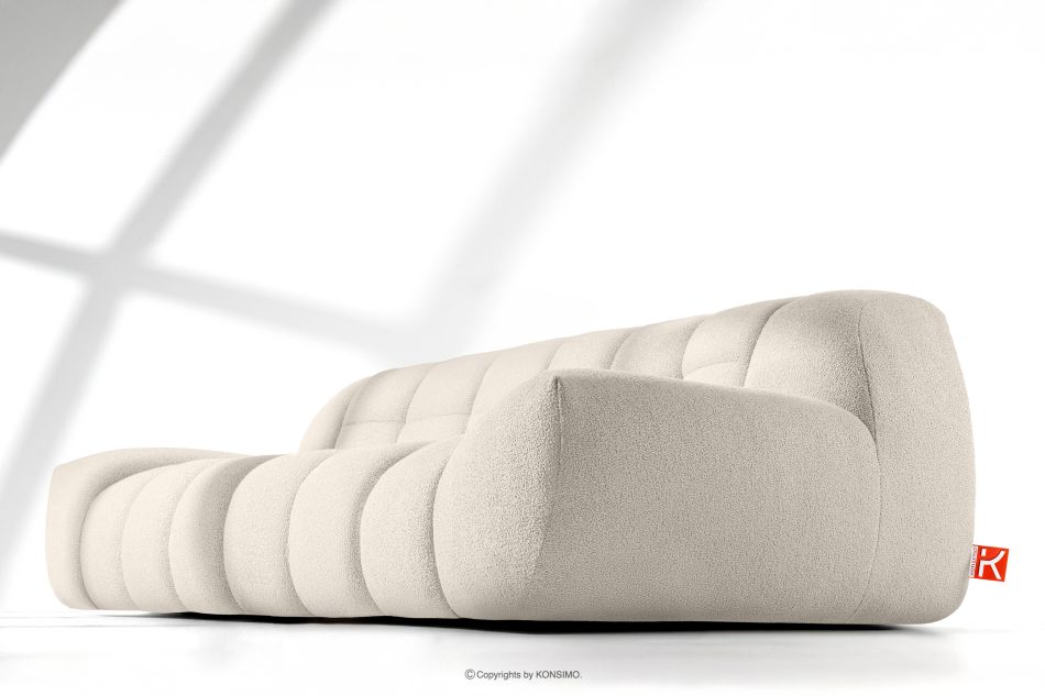 VENA Trojmiestna pohovka v japandi štýle biela biela - obrázok 11