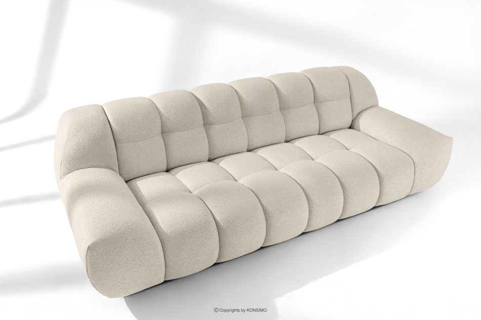 VENA Trojmiestna pohovka v japandi štýle biela biela - obrázok 13