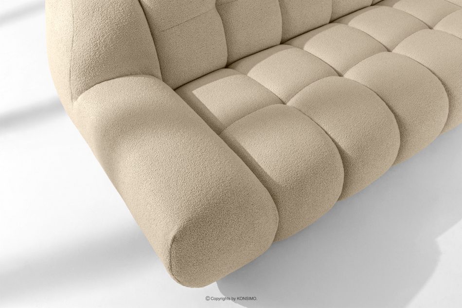 VENA Trojmiestna pohovka v japandi štýle svetlo béžová svetlo béžová - obrázok 8