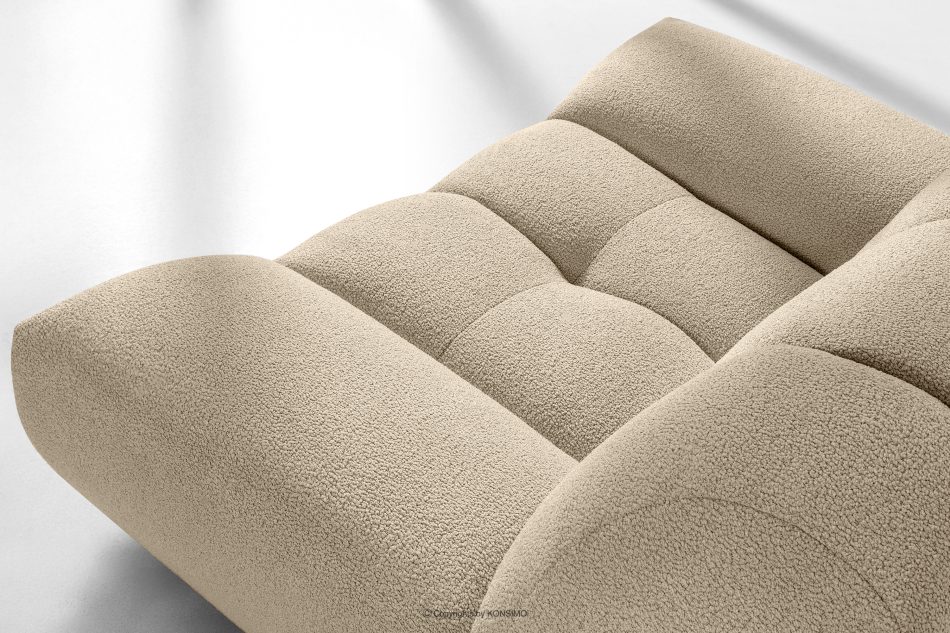 VENA Súprava kresla a pufu japandi béžová svetlo béžová - obrázok 6