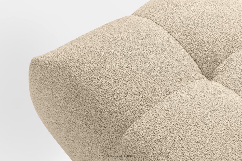 VENA Súprava kresla a pufu japandi béžová svetlo béžová - obrázok 12