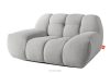 VENA Japandi štýl pohovka puf kreslo nábytková zostava svetlosivá svetlosivá - obrázok 11