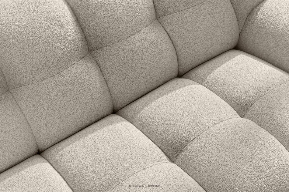 VENA Súprava kresiel a pufov v japandi štýle biela biela - obrázok 7