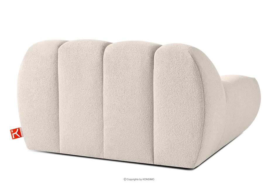 VENA Súprava kresiel a pufov v japandi štýle biela biela - obrázok 11