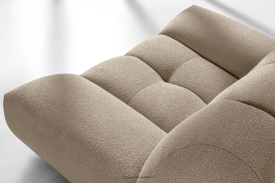 VENA Japandi štýl pohovka puf, kreslo, súprava nábytku béžová béžová - obrázok 13