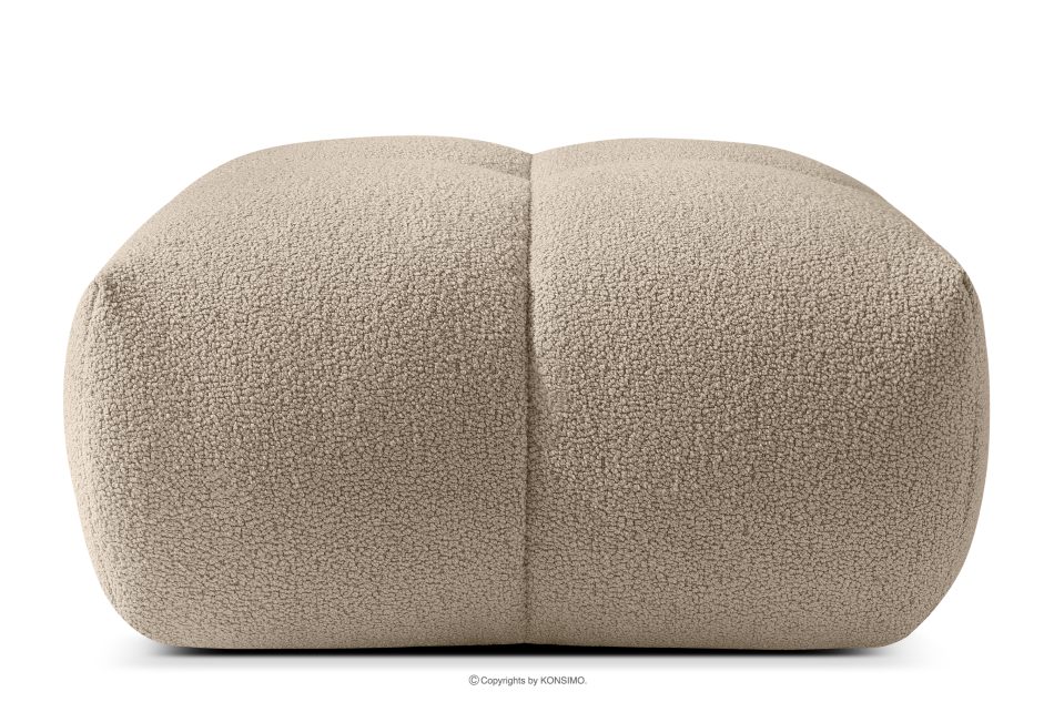 VENA Japandi štýl pohovka puf, kreslo, súprava nábytku béžová béžová - obrázok 14