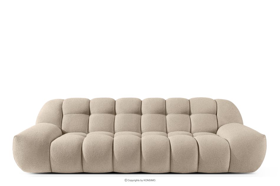 VENA Obývacia izba v japandi štýle čalúnená nábytková zostava béžová béžová - obrázok 2