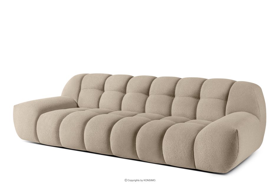 VENA Obývacia izba v japandi štýle čalúnená nábytková zostava béžová béžová - obrázok 3