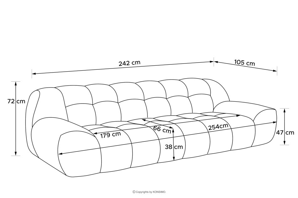 VENA Obývacia izba v japandi štýle čalúnená nábytková zostava béžová béžová - obrázok 18