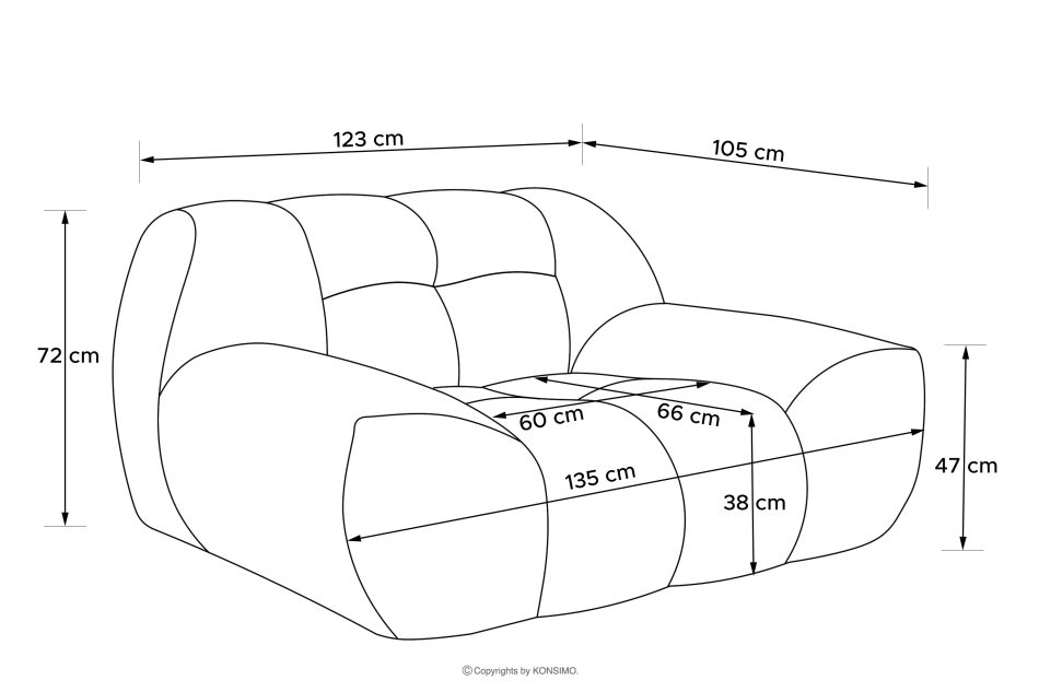 VENA Obývacia izba v japandi štýle čalúnená nábytková zostava béžová béžová - obrázok 19