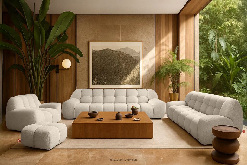 VENA Nábytok do obývačky biely biela - obrázok 21