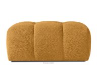 Japandi prošívaný pouffe medový