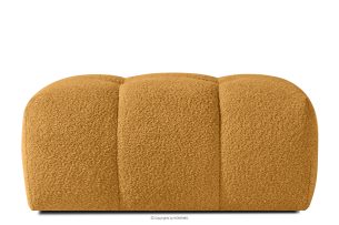 RAVIA, https://konsimo.sk/kolekcie/ravia/ Japandi prošívaný pouffe medový medová - obrázok