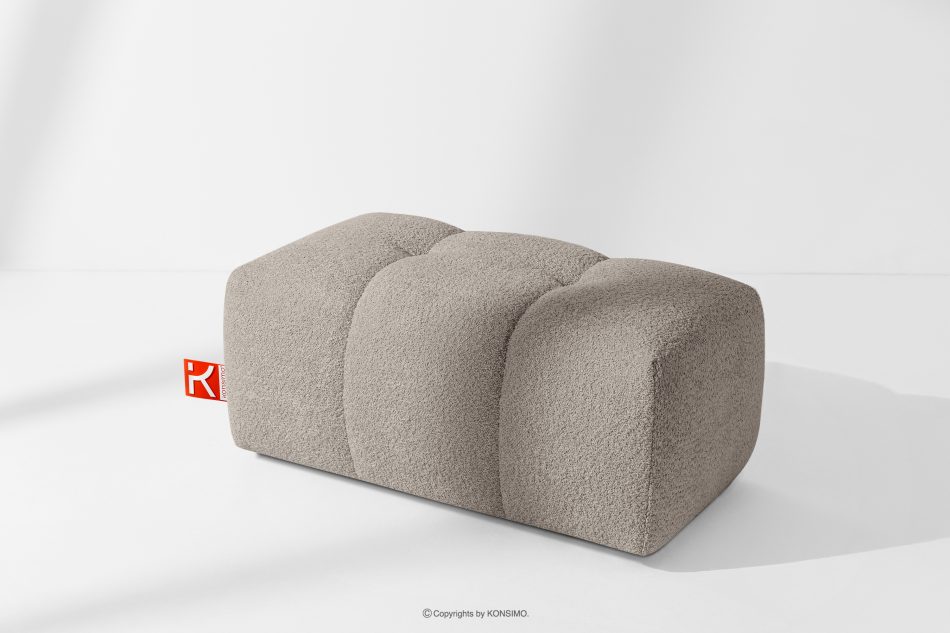 RAVIA Japandi obývací souprava ve stylu boucle šedá šedá - obrázok 24