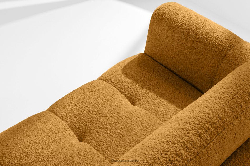 RAVIA Japandi obývací souprava ve stylu boucle medová medová - obrázok 10