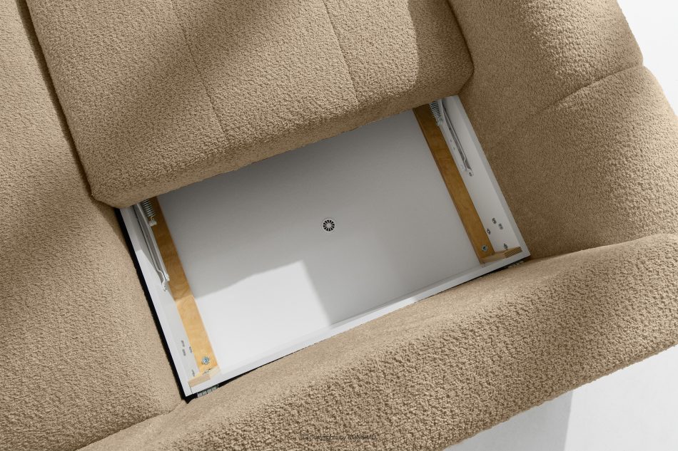 RAVIA Japandi obývací souprava ve stylu boucle béžová béžová - obrázok 14