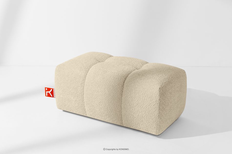 RAVIA Sedací souprava v japandi boucle stylu světle béžová světle béžová - obrázok 23