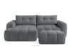 Japandi souprava boucle lounge suite tmavě šedá