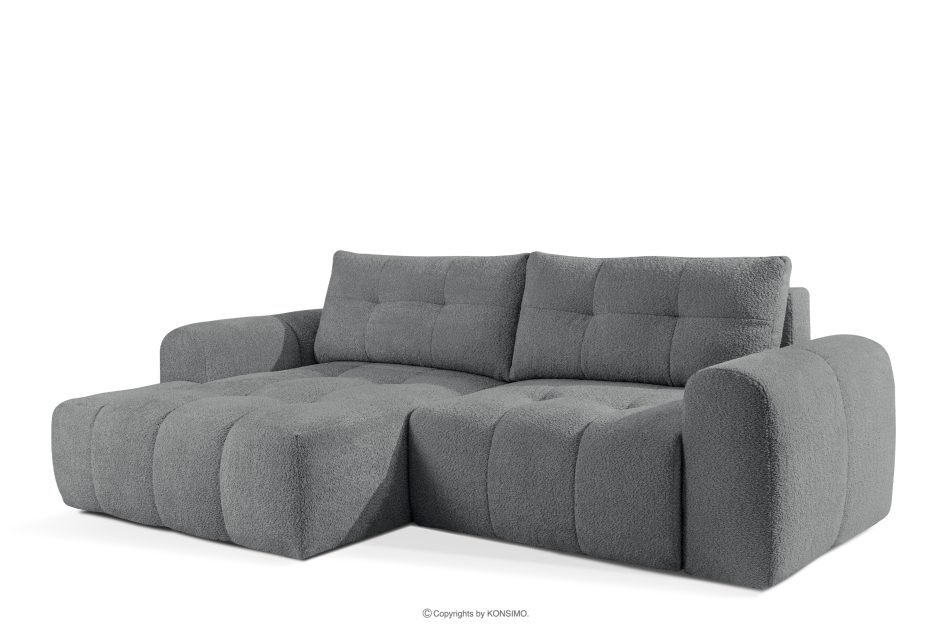 RAVIA Japandi souprava boucle lounge suite tmavě šedá tmavě šedá - obrázok 6