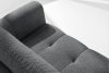 RAVIA Japandi souprava boucle lounge suite tmavě šedá tmavě šedá - obrázok 11