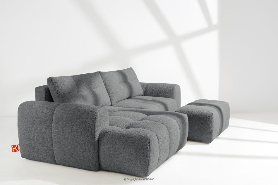 RAVIA Japandi souprava boucle lounge suite tmavě šedá tmavě šedá - obrázok 20