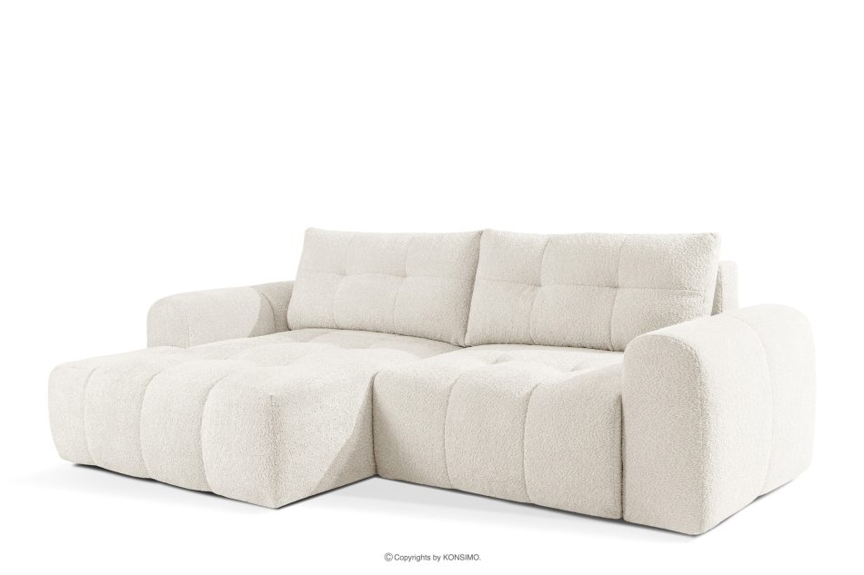 RAVIA Japandi obývací souprava boucle lounge suite bílá bílá - obrázok 5