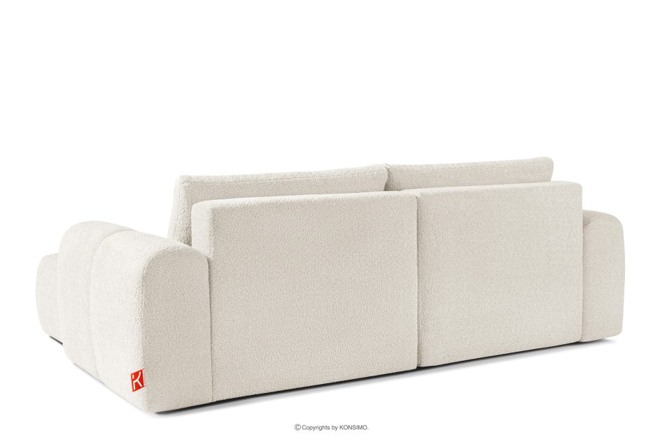 RAVIA Japandi obývací souprava boucle lounge suite bílá bílá - obrázok 6